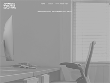 Tablet Screenshot of advancedwellnesssolutions.com